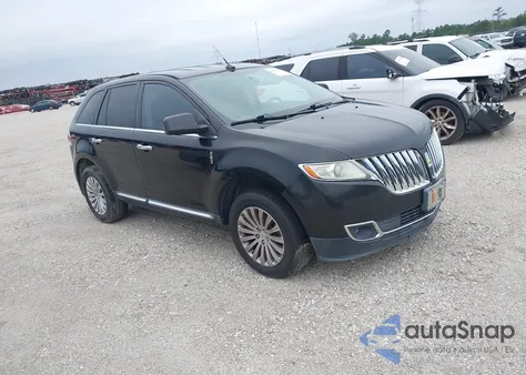2011 Lincoln Mkx z USA, uszkodzony, nr VIN 2LMDJ6JK9BBJ14596